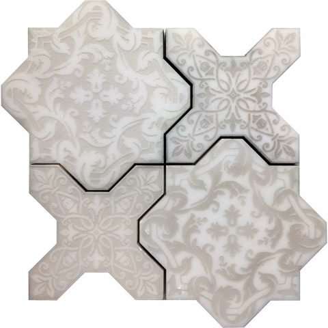 Керамическая плитка Skalini Pantheon PNV Antico, цвет серый, поверхность матовая, квадрат, 239x239