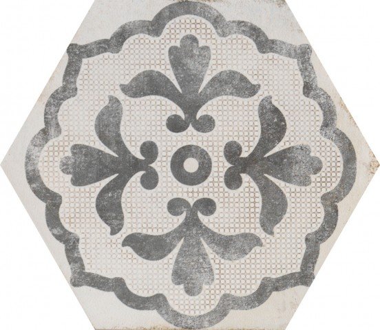 Декоративные элементы Ragno Eden Esagona Decoro Romance Cotone RGL3, цвет бежевый, поверхность матовая, шестиугольник, 182x210