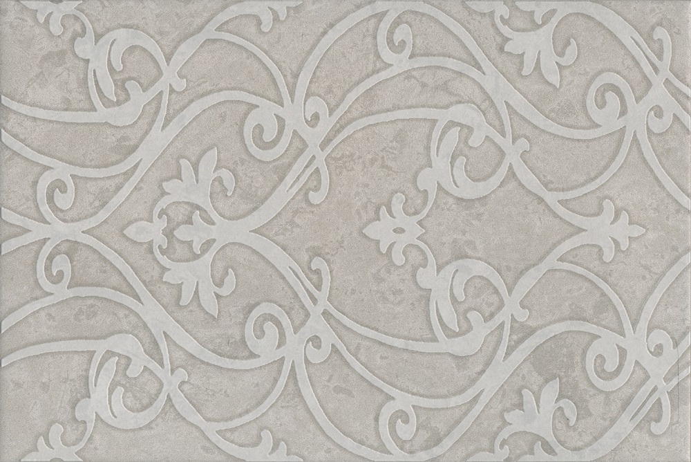 Декоративные элементы Kerama Marazzi Ферони декор серый матовый OS\B260\8348, цвет серый, поверхность матовая, прямоугольник, 200x300