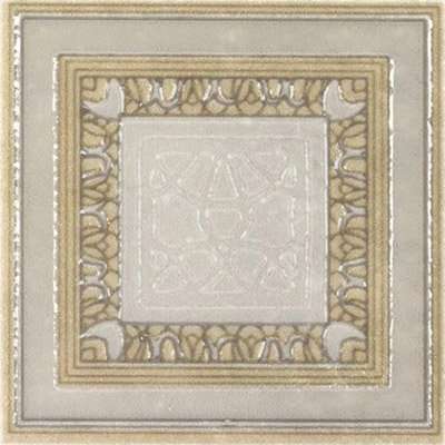 Вставки Grespania Palace Ambras 2 Gris, цвет серый, поверхность полированная, квадрат, 96x96