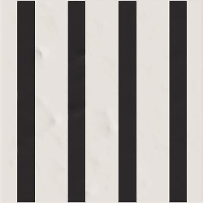 Декоративные элементы Vives Filippo Soul Fermo Blanco, цвет чёрно-белый, поверхность матовая, квадрат, 200x200