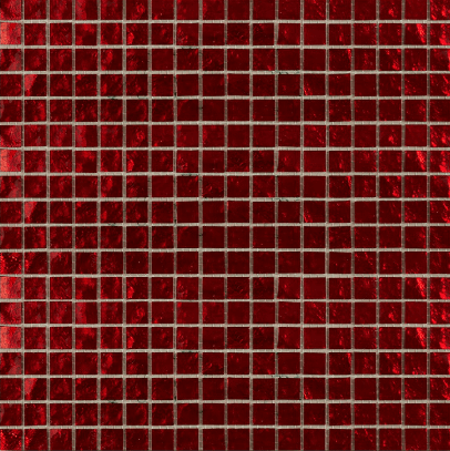Мозаика Art & Natura Murano Specchio 9 15mm, цвет бордовый, поверхность глянцевая, квадрат, 300x300