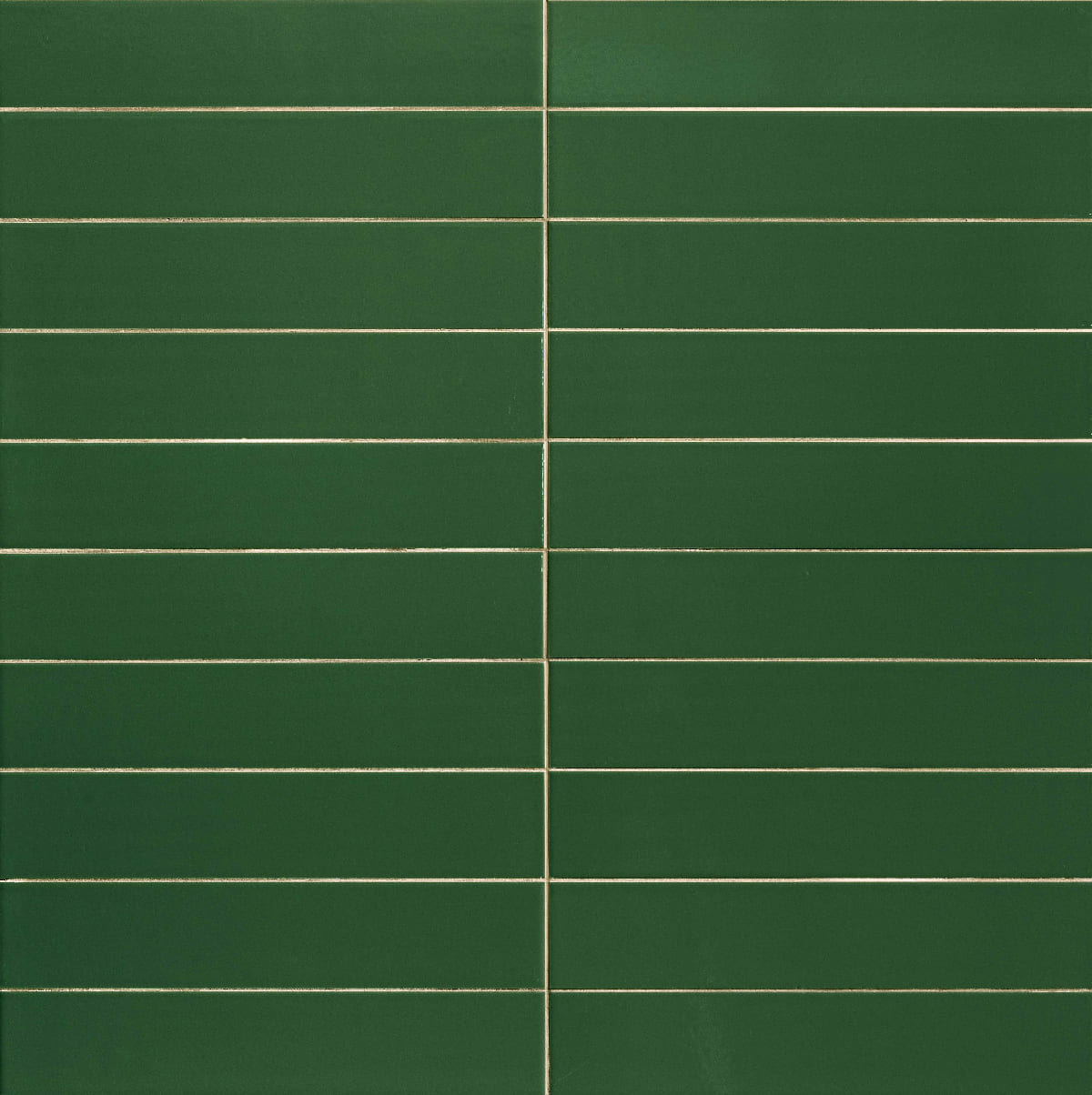 Керамическая плитка Sartoria Fattamano Pine SAARFA13N, цвет зелёный, поверхность матовая, прямоугольник, 75x380