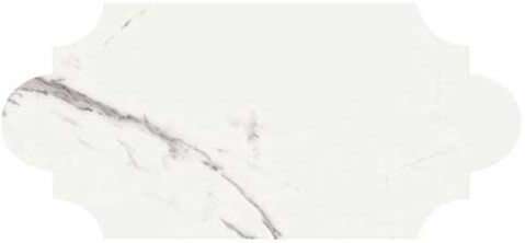 Керамогранит Vallelunga Statuario Provenzale 6000398, цвет белый, поверхность лаппатированная, прямоугольник, 95x200