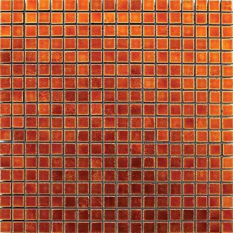 Мозаика Skalini Mercrury MRC (Orange)-1, цвет оранжевый, поверхность глянцевая, квадрат, 300x300