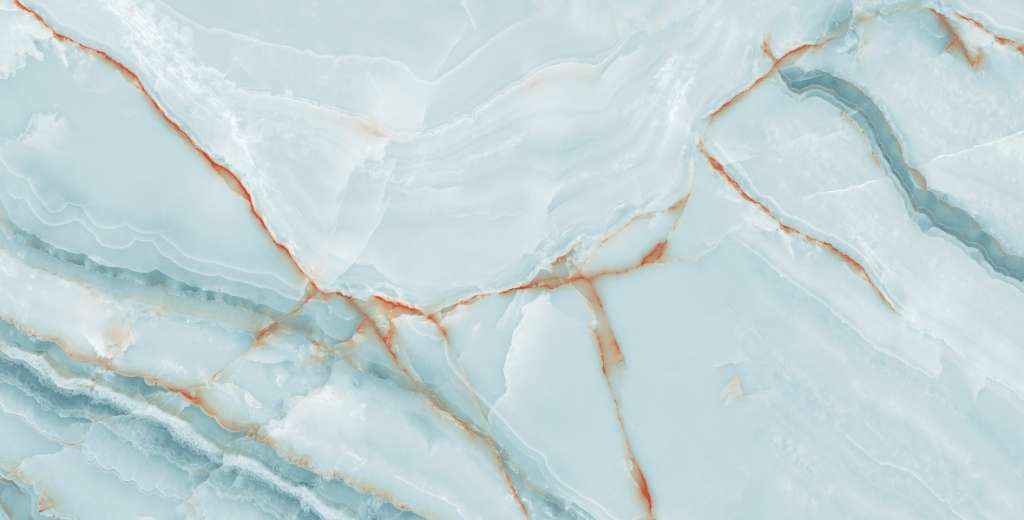 Керамогранит Realistik Alpine Aqua, цвет голубой, поверхность глянцевая, прямоугольник, 600x1200