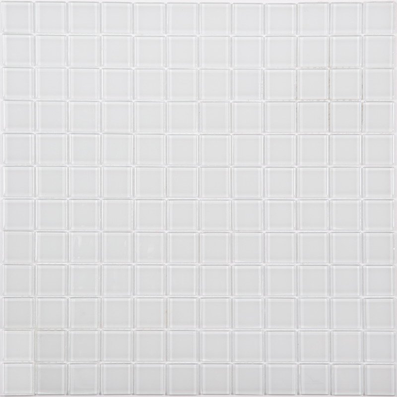 Мозаика NS Mosaic JP-405, цвет белый, поверхность глянцевая, квадрат, 300x300