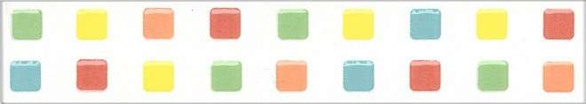 Бордюры Kerama Marazzi Бордюр Большое путешествие NT\A151\5009, цвет разноцветный, поверхность глянцевая, прямоугольник, 36x200