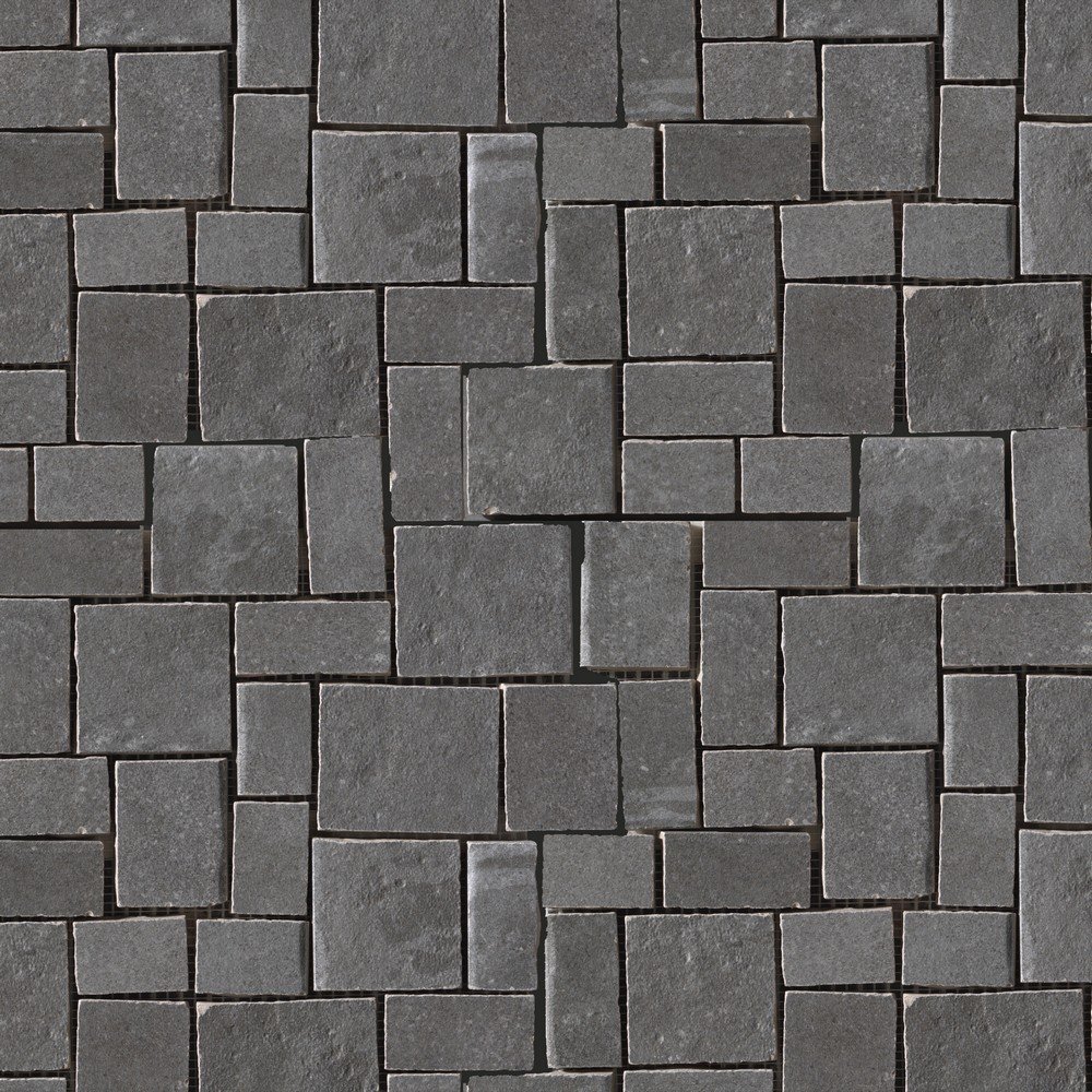 Мозаика Serenissima Pierre De France Spacco Antra 1055505, цвет серый, поверхность матовая, квадрат, 320x320