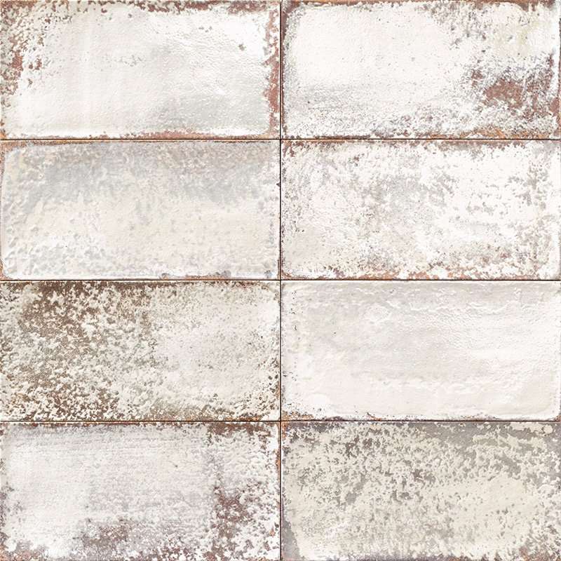 Керамическая плитка Mainzu Atelier White, цвет бежевый, поверхность глянцевая, прямоугольник, 150x300