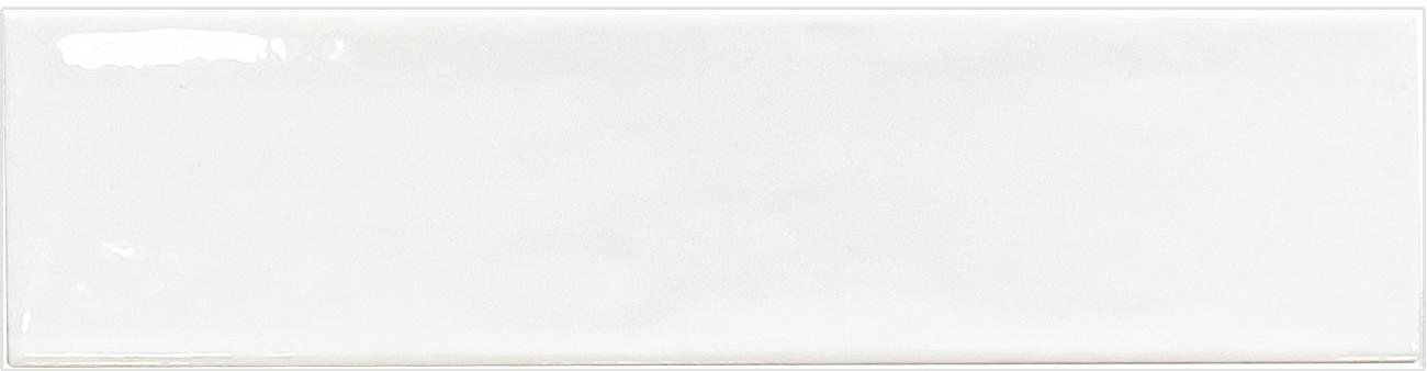 Керамическая плитка Decocer Liguria White, цвет белый, поверхность глянцевая, прямоугольник, 75x300