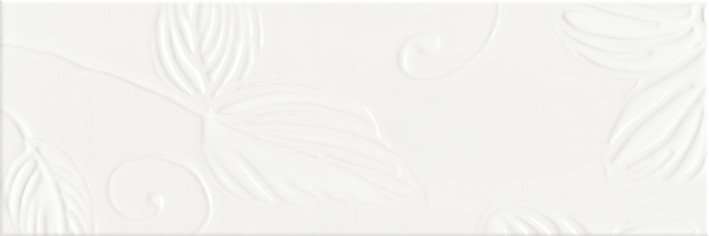 Декоративные элементы Domino Anya Decor Shape White, цвет белый, поверхность глянцевая, прямоугольник, 200x600