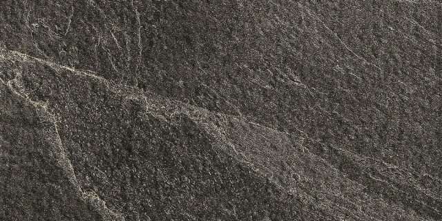 Керамогранит Imola X-Rock RB12N, цвет чёрный, поверхность структурированная, прямоугольник, 600x1200