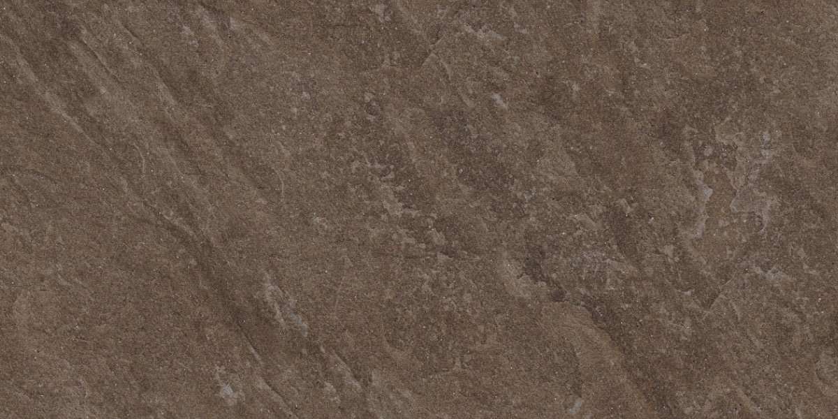 Керамогранит Alfalux Stonequartz Porfido Grip 7279165, цвет коричневый, поверхность структурированная, прямоугольник, 300x600
