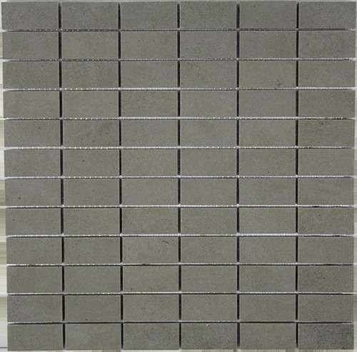 Мозаика Terratinta Betontech Clay TTBT03M2LP, цвет серый, поверхность лаппатированная, квадрат, 300x300
