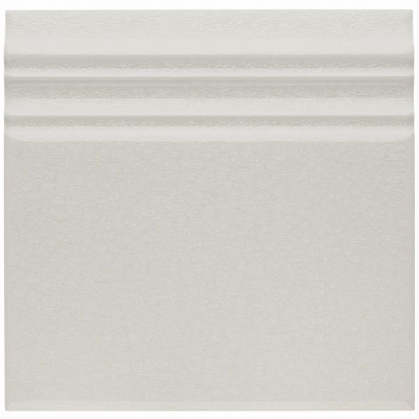 Бордюры Adex ADOC5064 Rodapie White Caps, цвет белый, поверхность глянцевая, квадрат, 150x150