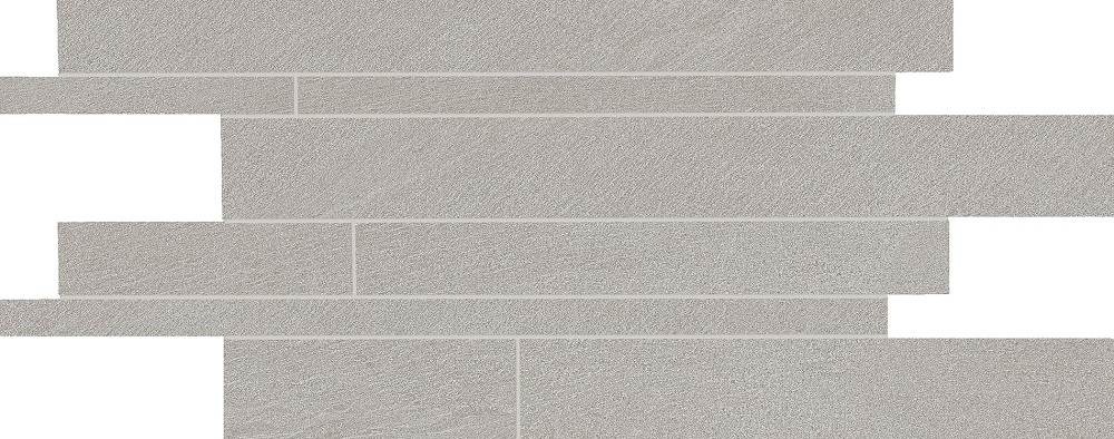 Мозаика Ergon Stone Talk Listelli Sfalsati Minimal Grey Naturale EDQM, цвет серый, поверхность натуральная, прямоугольник, 300x600