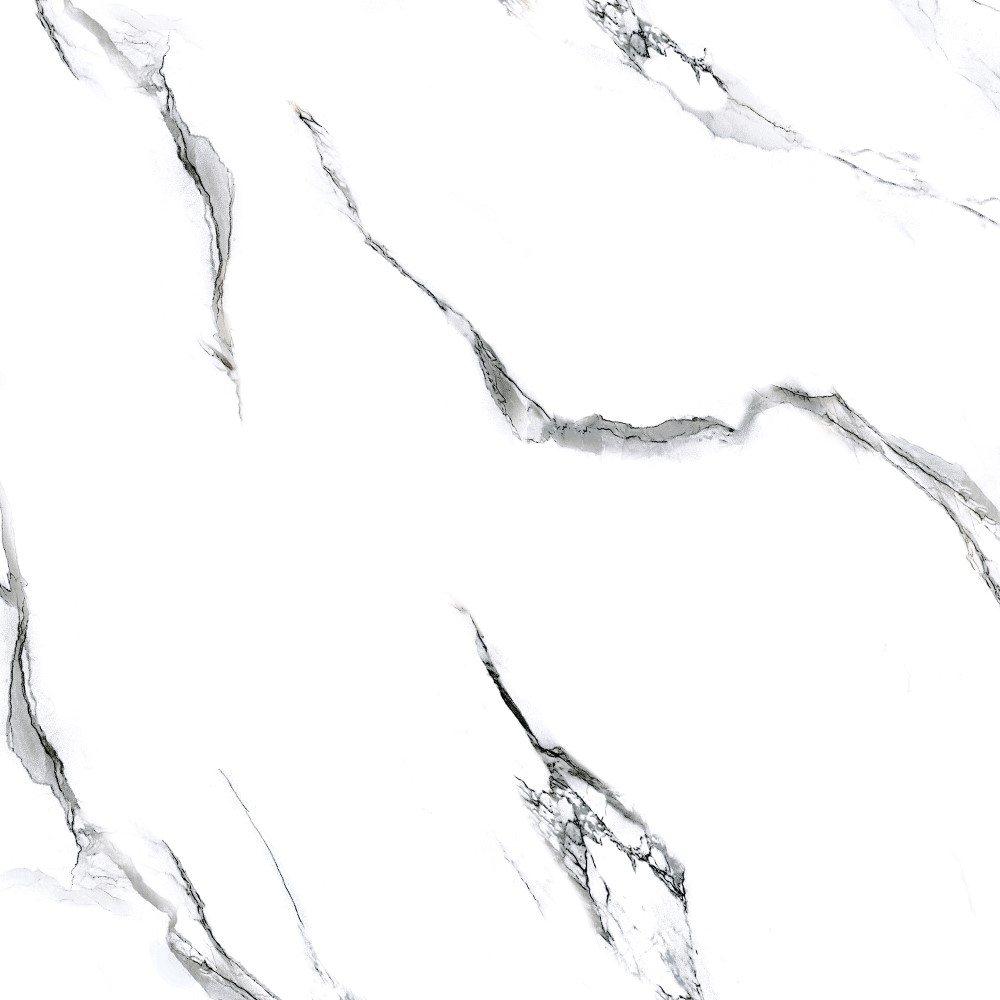 Керамогранит Realistik Molly White Mat, цвет белый, поверхность матовая, квадрат, 600x600