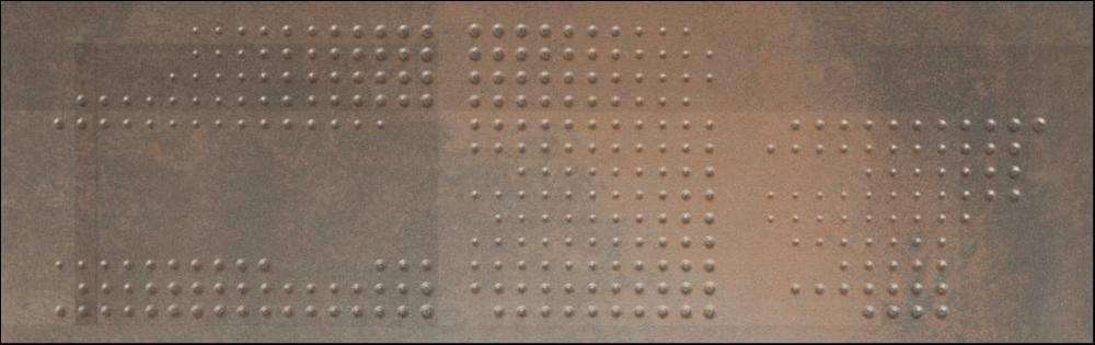 Керамическая плитка Grespania Vulcano Milenio Corten, цвет коричневый, поверхность матовая, прямоугольник, 315x1000