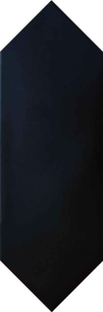 Керамогранит Equipe Kite Black 22987, цвет чёрный, поверхность матовая, прямоугольник, 100x300