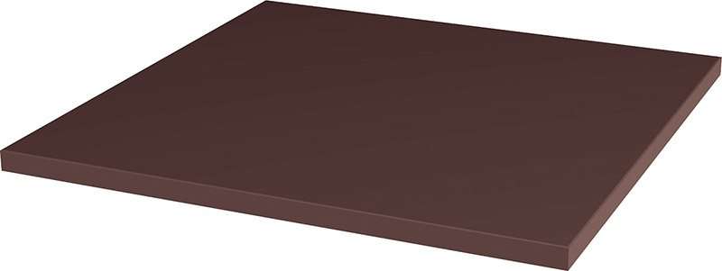 Клинкер Paradyz Natural Brown Klink, цвет коричневый, поверхность матовая, квадрат, 300x300