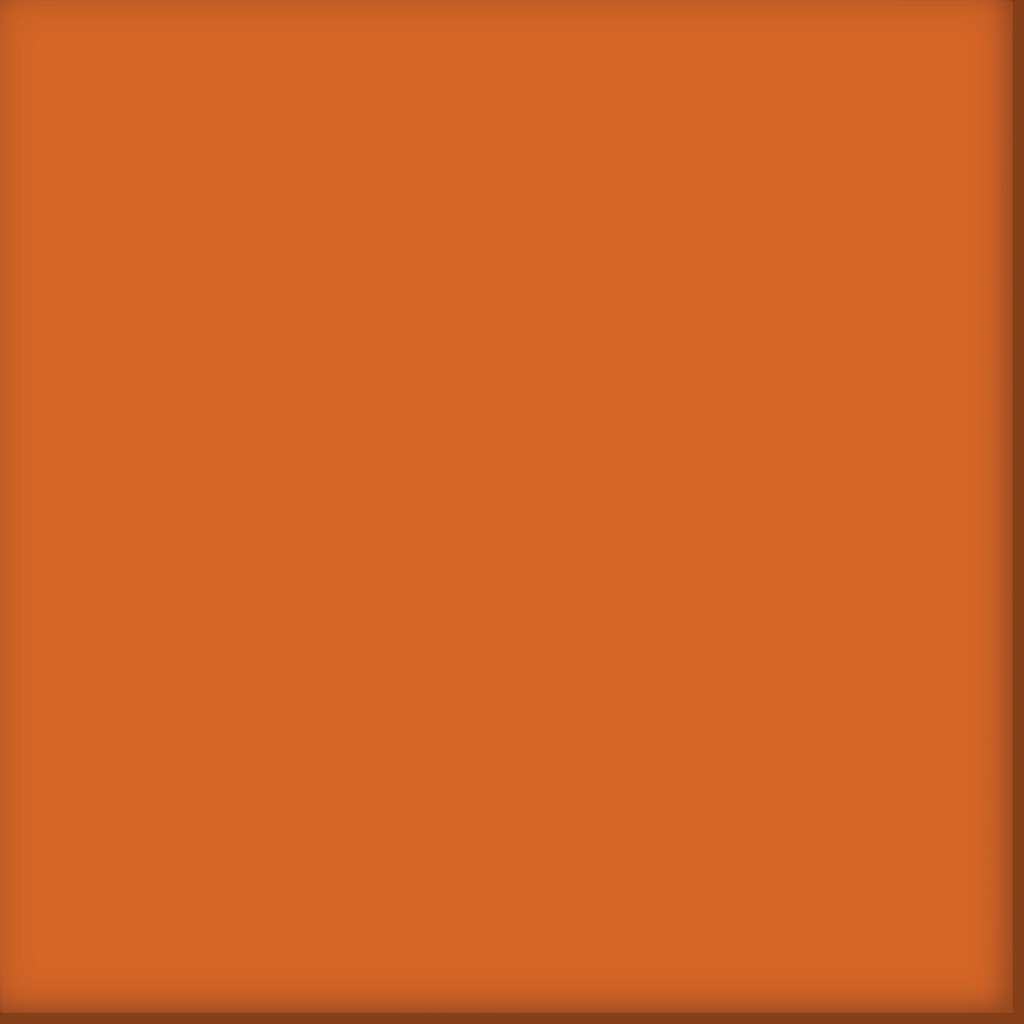 Керамическая плитка Еврокерамика Моноколор 8 MC 0065, цвет оранжевый, поверхность матовая, квадрат, 200x200