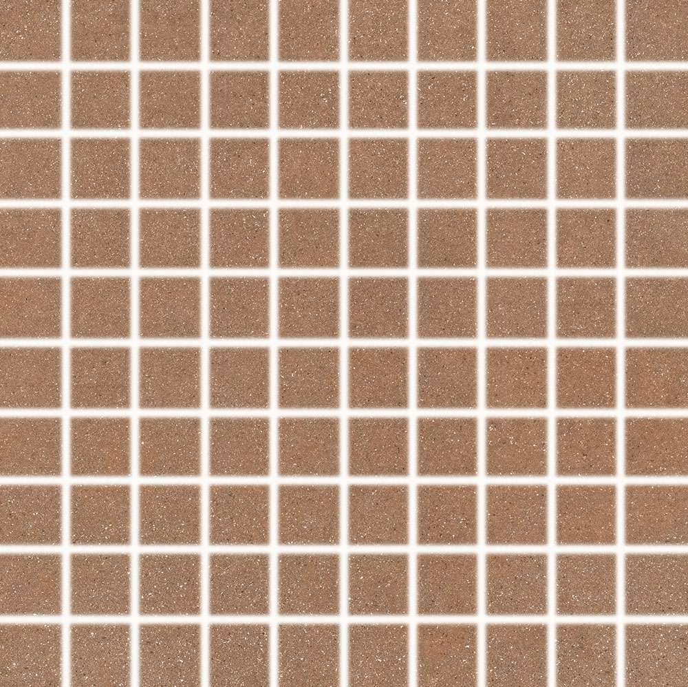 Мозаика Terratinta Grained Rust TTGR03M3UM, цвет коричневый, поверхность матовая, квадрат, 300x300