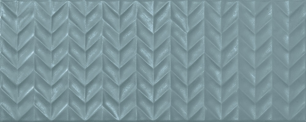 Керамическая плитка APE Arts TIP Blue, цвет синий, поверхность структурированная, прямоугольник, 200x500
