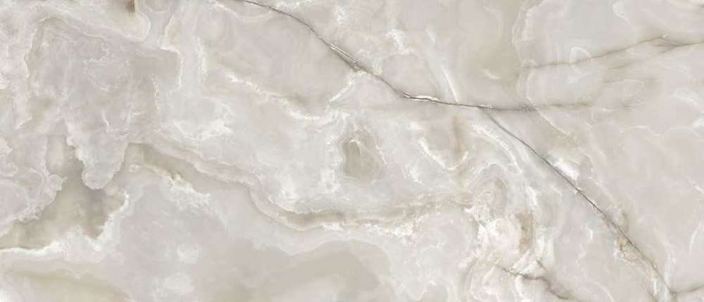 Широкоформатный керамогранит Casa Dolce Casa Onyx&More Silver Onyx Glossy 6mm 766033, цвет серый, поверхность полированная, прямоугольник, 1200x2800