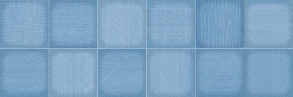 Керамическая плитка Peronda 19471 Betty-A, цвет синий, поверхность глянцевая, прямоугольник, 250x750