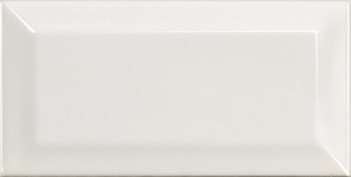 Керамическая плитка Equipe Metro White Matt 14026, цвет белый, поверхность матовая, кабанчик, 100x200