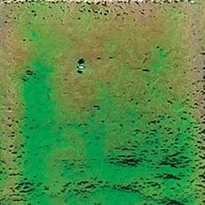 Мозаика JNJ Mosaic Iridium EB 71, цвет зелёный, поверхность глянцевая, квадрат, 200x200