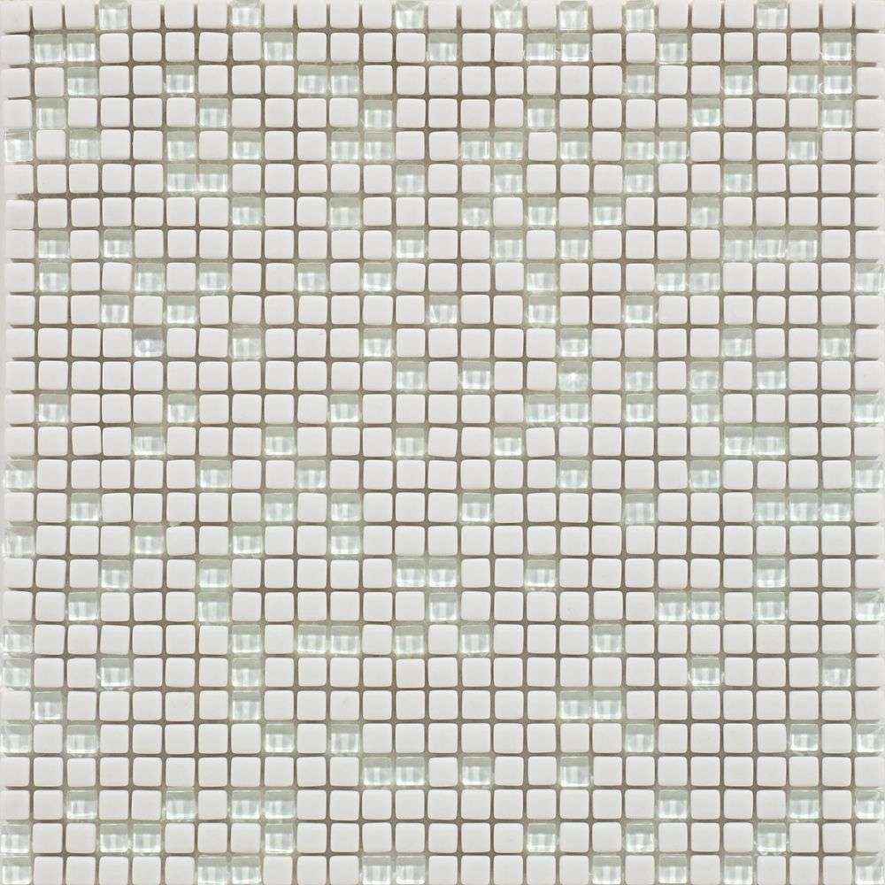 Мозаика Harmony Calm D.Serene White 17749, цвет белый, поверхность матовая, квадрат, 305x305
