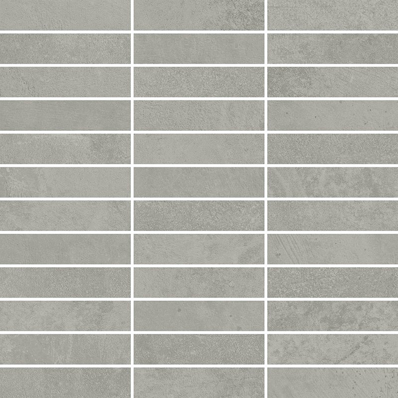 Мозаика Italon Terraviva Grey Mosaico Grid 610110000628, цвет серый, поверхность матовая, квадрат, 300x300