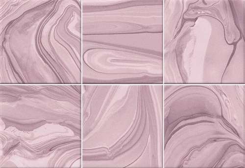 Керамическая плитка Vives Hanami Mankai Marsala VIV-HAN-041, цвет розовый, поверхность глянцевая, прямоугольник, 230x335