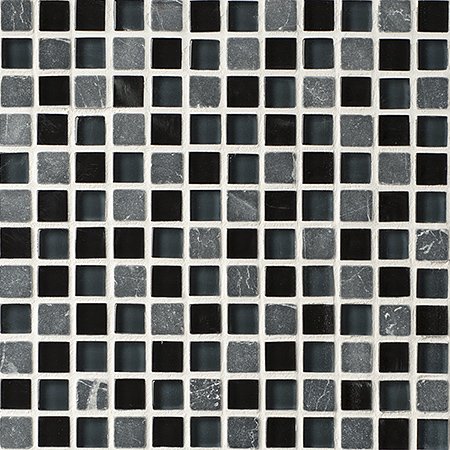 Мозаика Colori Viva Mallorca CV10115, цвет чёрный, поверхность матовая, квадрат, 305x305