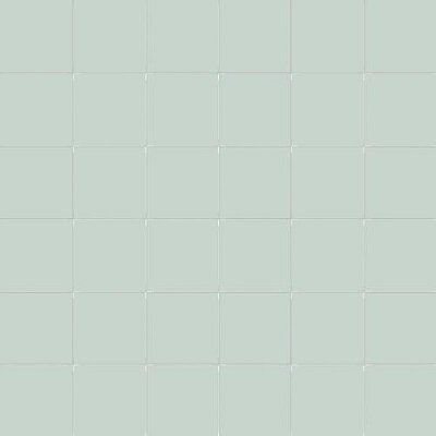 Мозаика Ce.Si Metro Edera, цвет бирюзовый, поверхность матовая, квадрат, 300x300