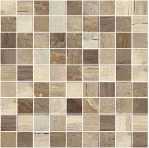 Мозаика Brennero Infinity Mosaico Lap. Quadrato Sabbia, цвет коричневый, поверхность лаппатированная, квадрат, 300x300