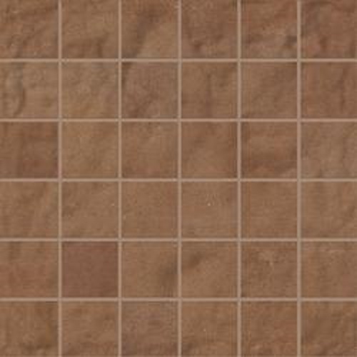 Керамогранит Мозаика Emilceramica (Acif) Forme Mosaico Terracotta Silktech EMWK, цвет терракотовый, поверхность матовая, квадрат, 300x300