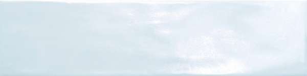 Керамическая плитка Monopole Miracle Sky, цвет голубой, поверхность структурированная, под кирпич, 75x300