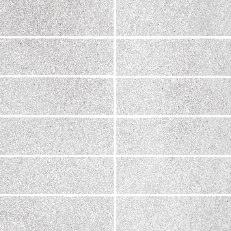 Декоративные элементы Cifre Brick Traffic White, цвет белый, поверхность матовая, квадрат, 300x300