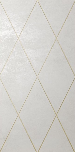 Декоративные элементы Petracers Ad Maiora Rhombus Oro Su Perla, цвет серый, поверхность матовая, прямоугольник, 500x1000