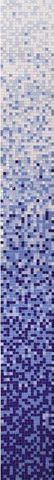 Мозаика Alma Mosaic Растяжки 15 DE-32(m) (комплект из 9 миксов), цвет белый синий голубой, поверхность глянцевая, прямоугольник, 266x295