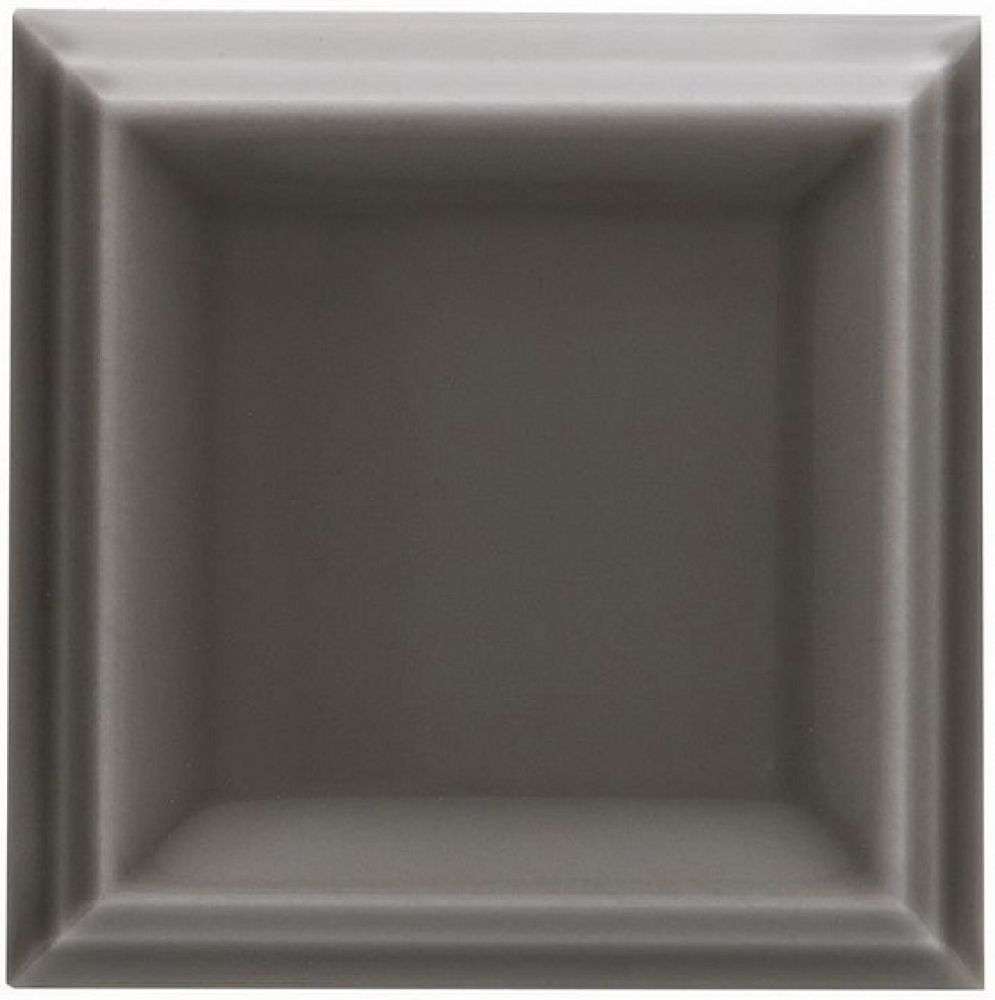 Керамическая плитка Adex ADST1081 Liso Framed Timberline, цвет серый, поверхность глянцевая, квадрат, 73x73
