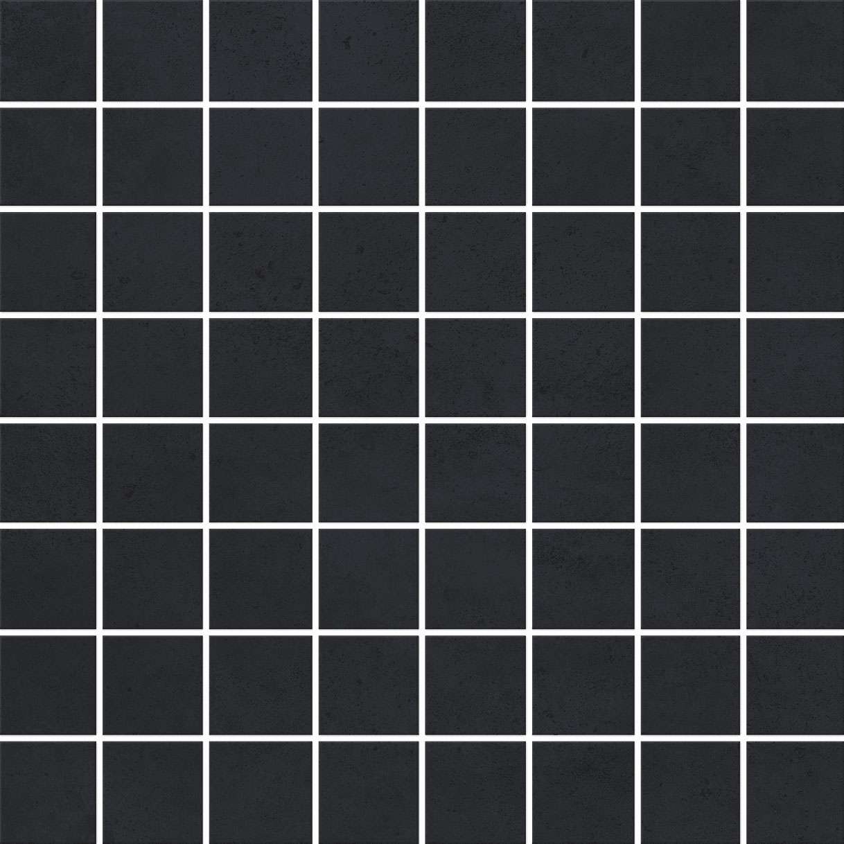 Мозаика Cinca Adamastor Black Mosaic 64 8623/640, цвет чёрный, поверхность матовая, квадрат, 330x330