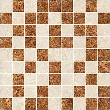 Мозаика Laparet Libra мозаика оранжевый+бежевый, цвет бежевый оранжевый, поверхность матовая, квадрат, 300x300