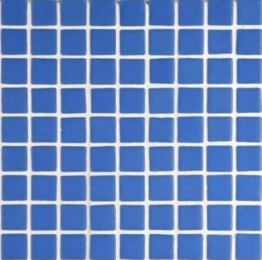 Мозаика Ezarri Lisa 3642 - В, цвет синий, поверхность глянцевая, квадрат, 334x334