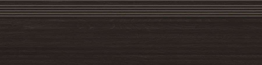 Ступени Rako Plywood Dark Brown DCPVF844, цвет коричневый тёмный, поверхность матовая, прямоугольник, 300x1200
