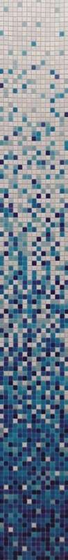 Мозаика Alma Mosaic Растяжки 20 DE109(m) (комплект из 8 миксов), цвет белый синий голубой, поверхность глянцевая, прямоугольник, 262x327