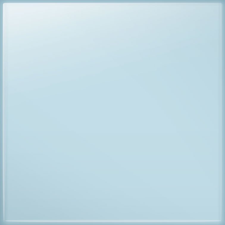 Керамическая плитка Tubadzin Pastel Blekitne R, цвет голубой, поверхность глянцевая, квадрат, 200x200